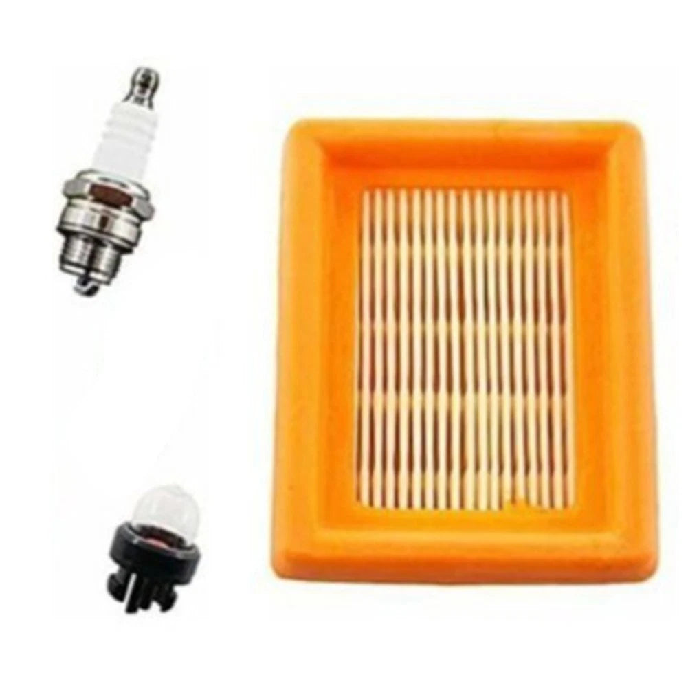 Air Filter Spark Plug Kit for Brush Cutters (Compatible with HIFROM)