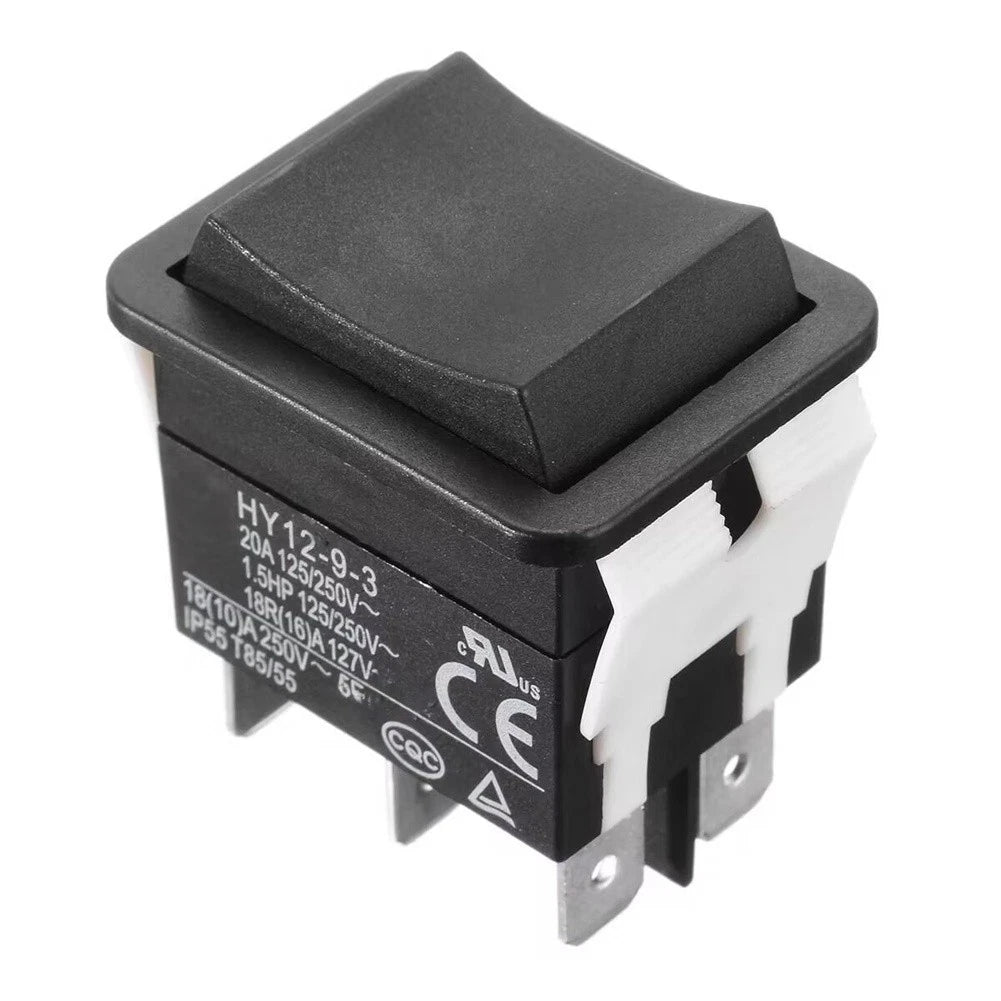 Rocker Switch Control Panel for 20A 125/250V (Retrofit)