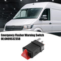 Emergency Flasher Warning Switch 6N0953235B for VW Transporter MK IV (1990–2003)