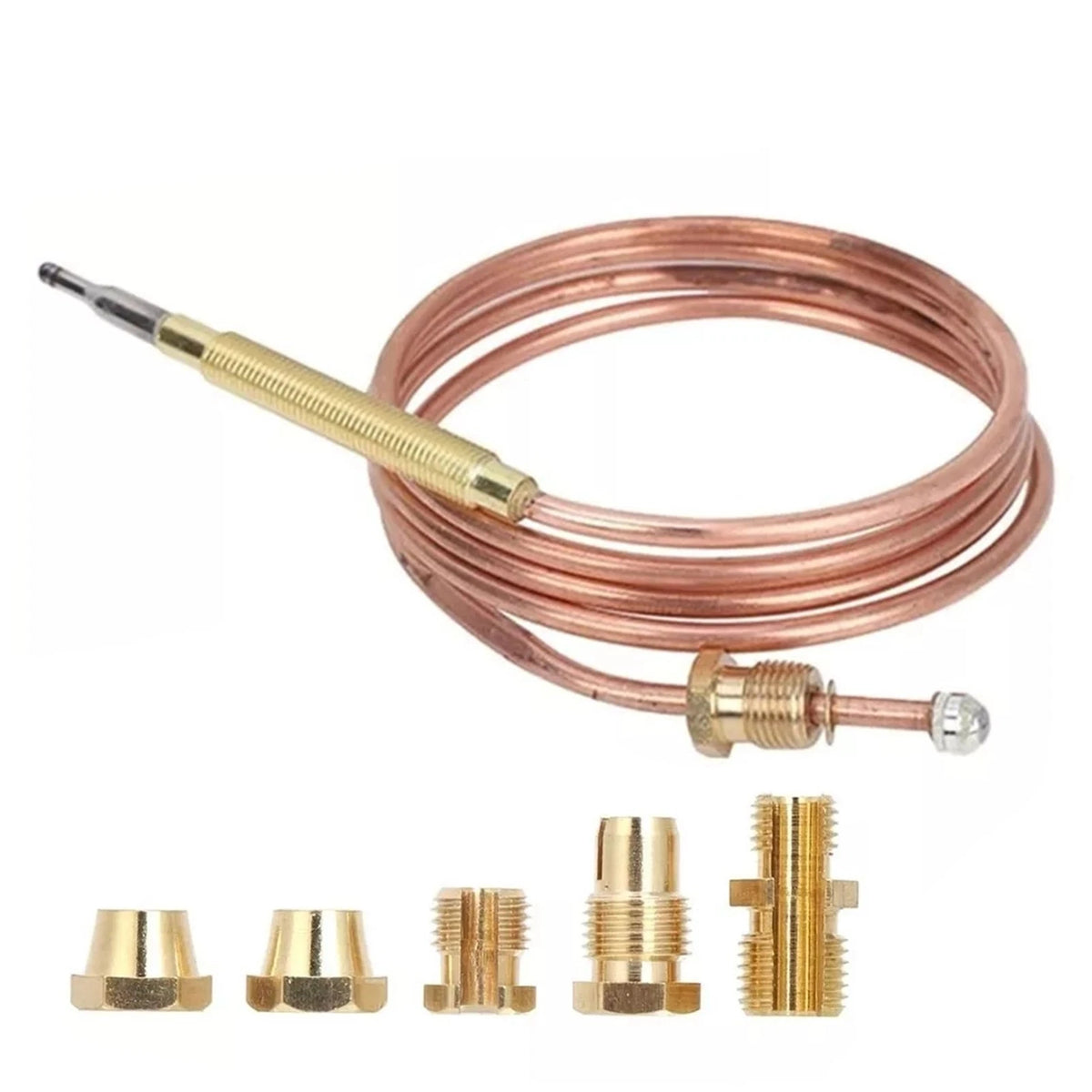 Gas Stove Thermocouple for Universal Heating Gas Burner (5 Pcs Nuts)