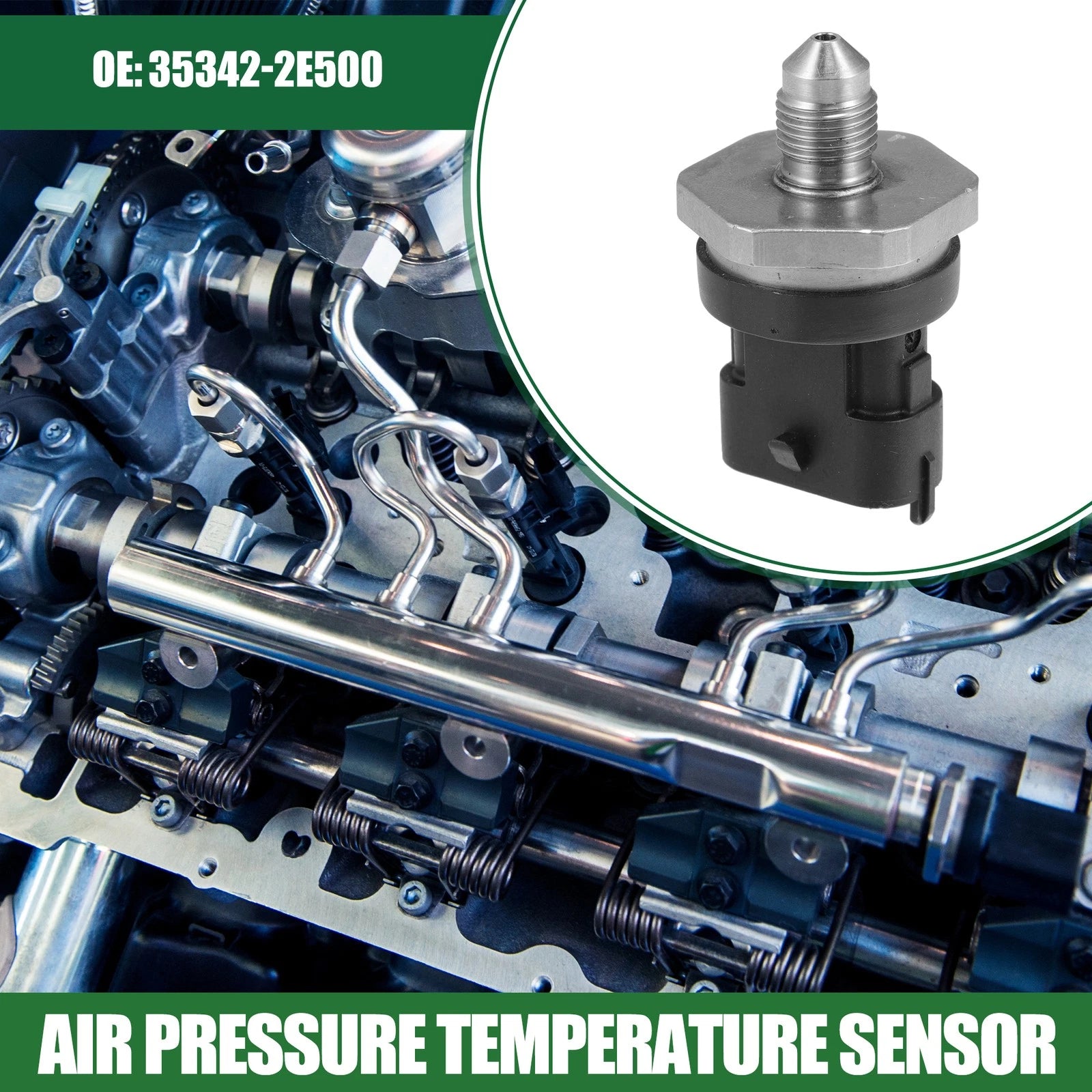 Air Pressure Temperature Sensor for Hyundai Plastic (2013–2016)