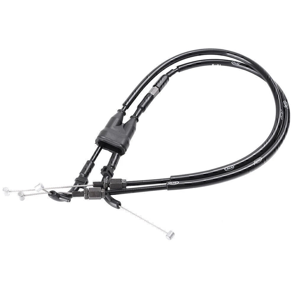 Throttle Cables for Yamaha YZF R6 (2006–2016) - Black Accelerator Lines