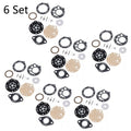Set of 6 Carburetor Repair Kits for Zama RB-42 Stihl TS350 TS360