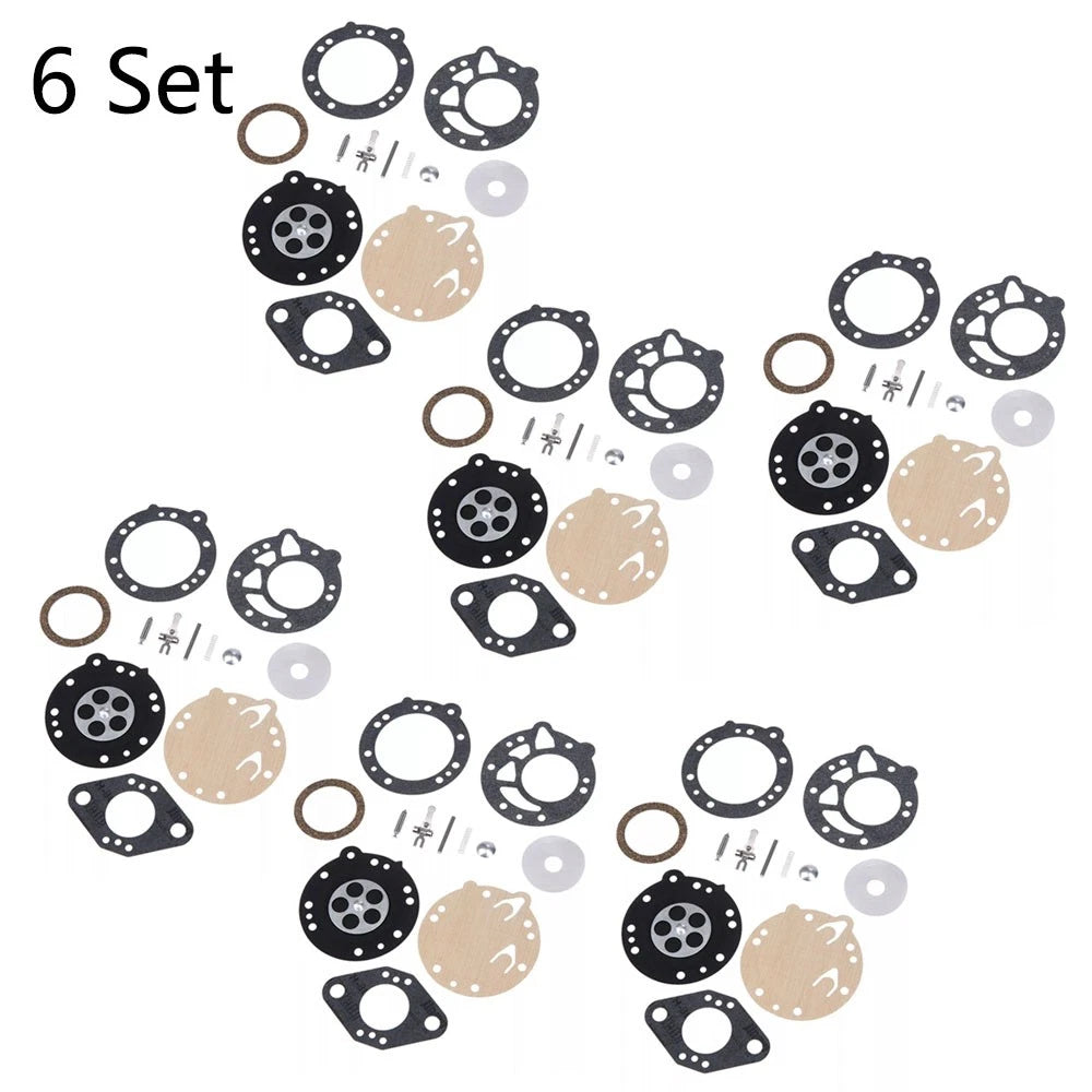 Set of 6 Carburetor Repair Kits for Zama RB-42 Stihl TS350 TS360