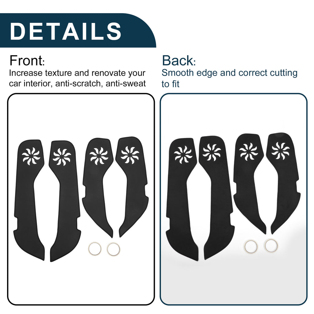 Car Door Anti Kick Pad Sticker Protector for Volkswagen Passat (2016–2016)