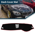 Dashboard Dash Cover Mat for BMW 5 Series F10 F11 Sun Protector Pad