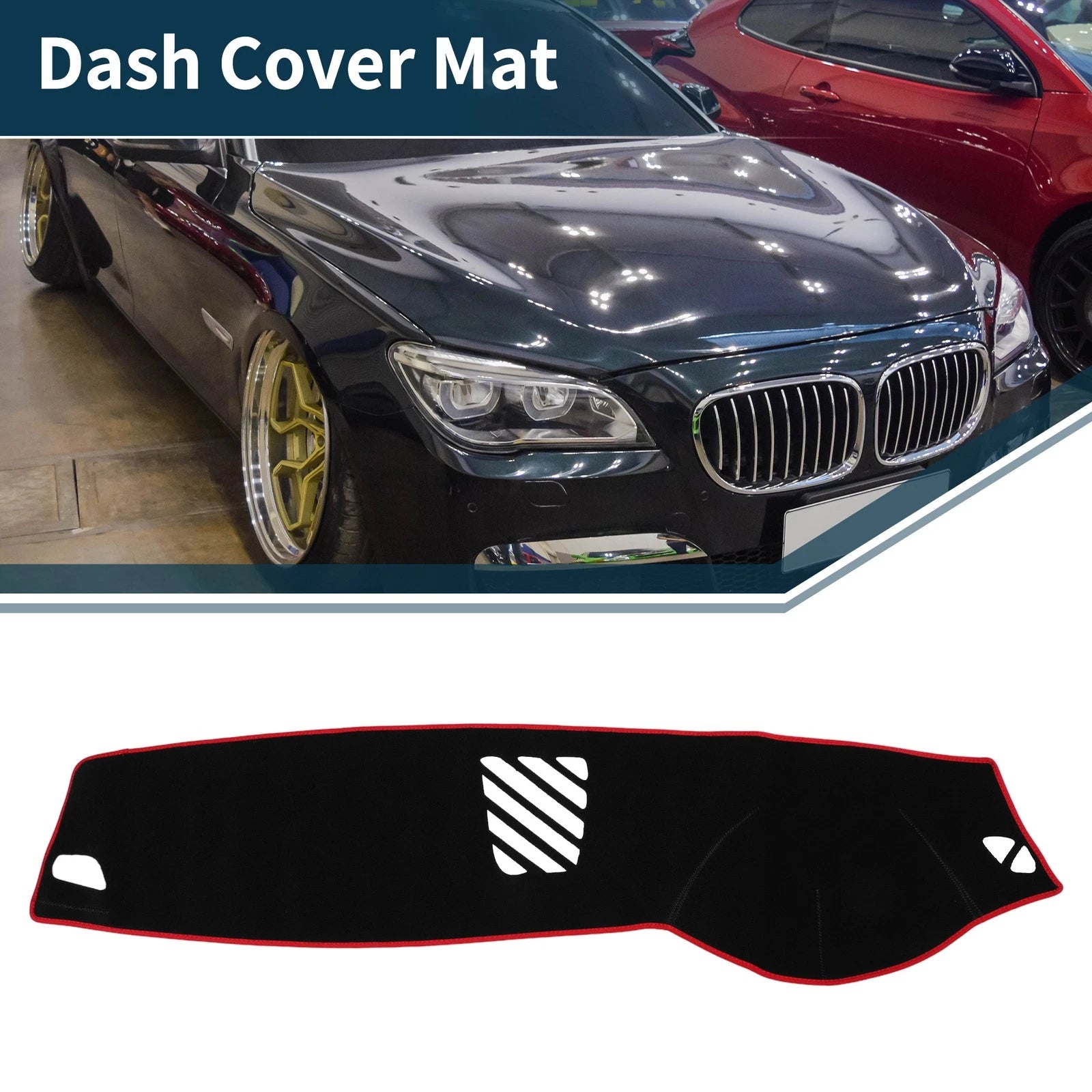 Dashboard Dash Cover Mat for BMW 5 Series F10 F11 Sun Protector Pad