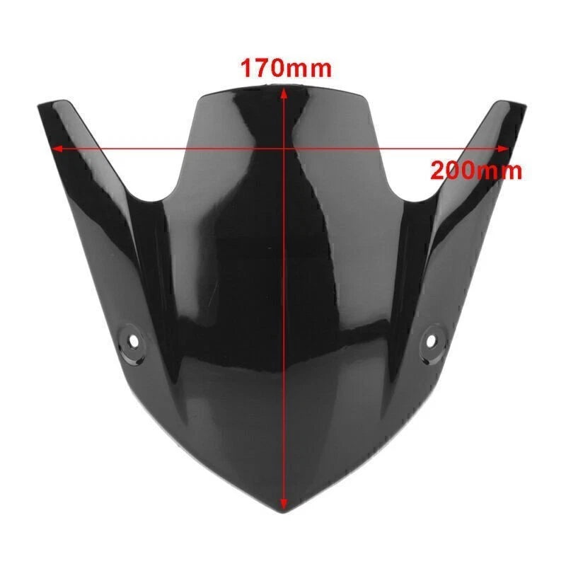 Front Windshield Double Bubble for Kawasaki Z1000 (2014–2016) Iridium