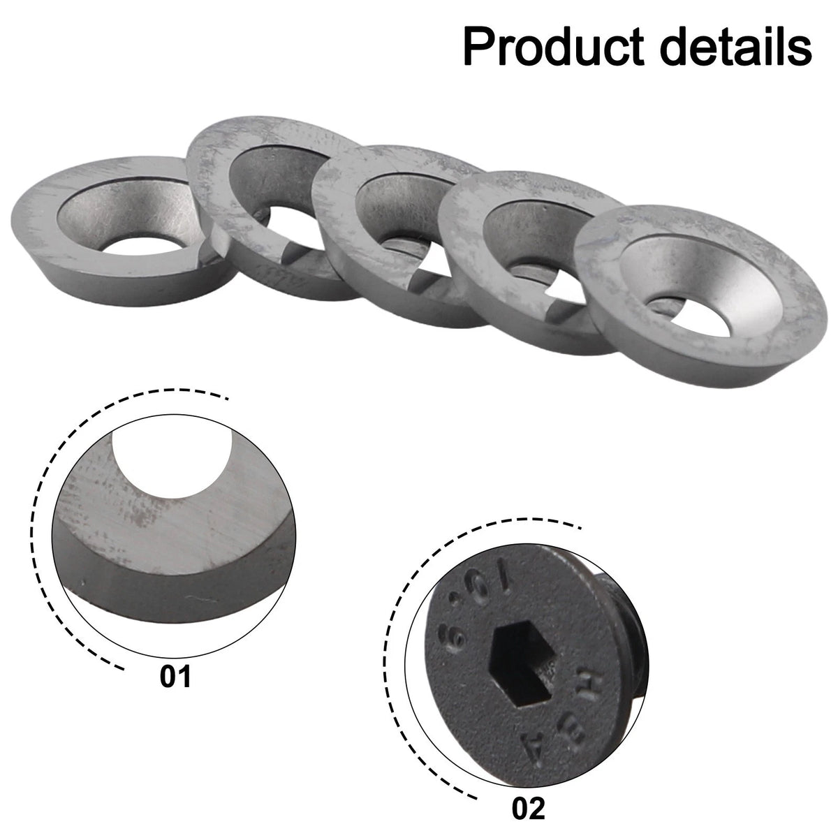 16mm Round Carbide Inserts for Wood Turning