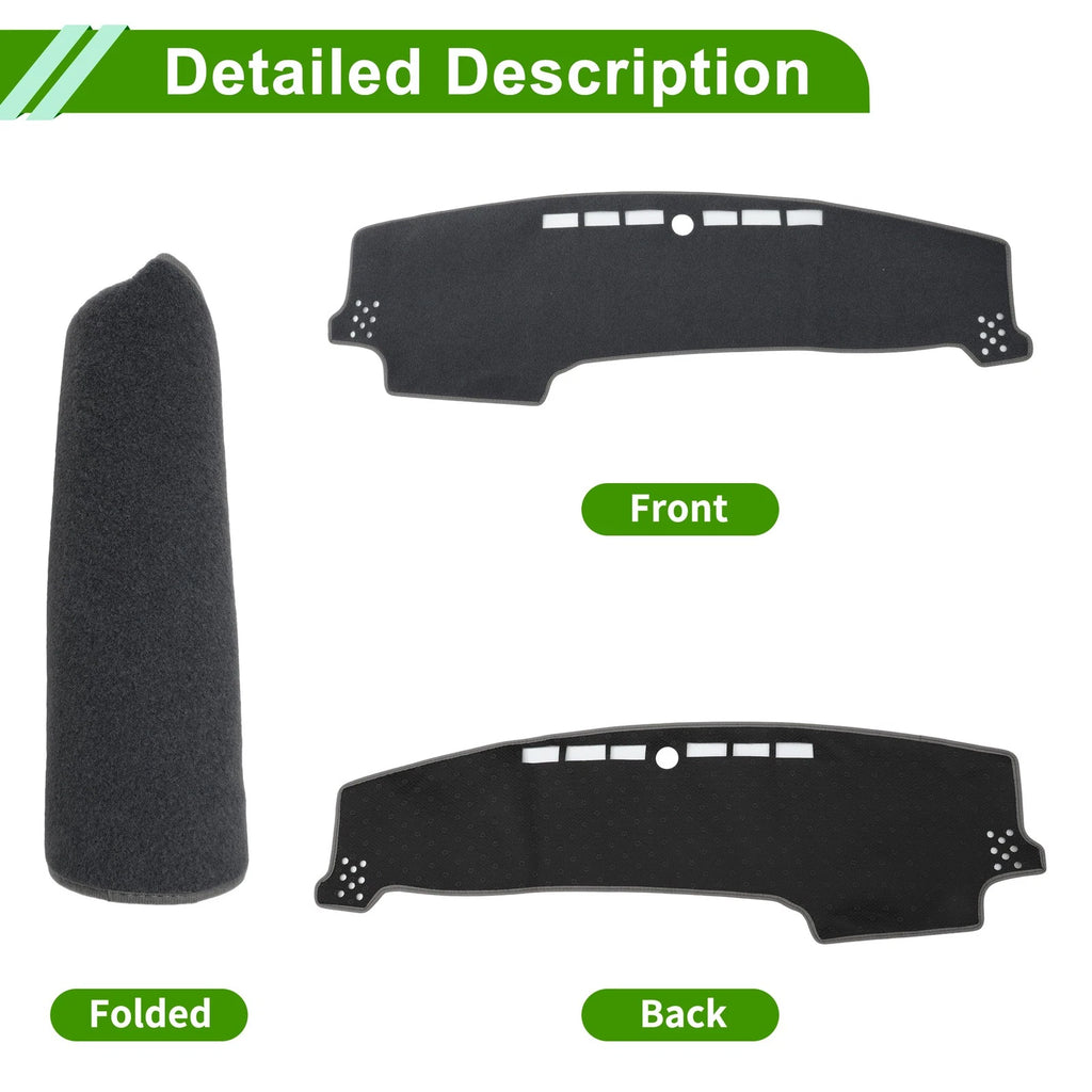 Dashboard Cover for Kia Sonet (2022–2025) Polyester Gray 1 Pc