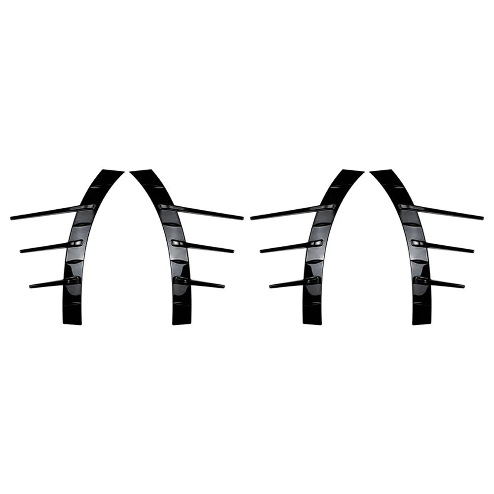 Front Rear Side Wheel Eyebrows Spoiler for Benz C-Class W206 (2022–2024) Gloss