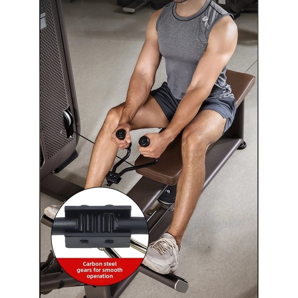 Industrial Grade Iron Handle with TPE Grip for Gym Use