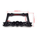 3D Skull Flame Bones Motorcycle License Plate Frame for Harley-Davidson