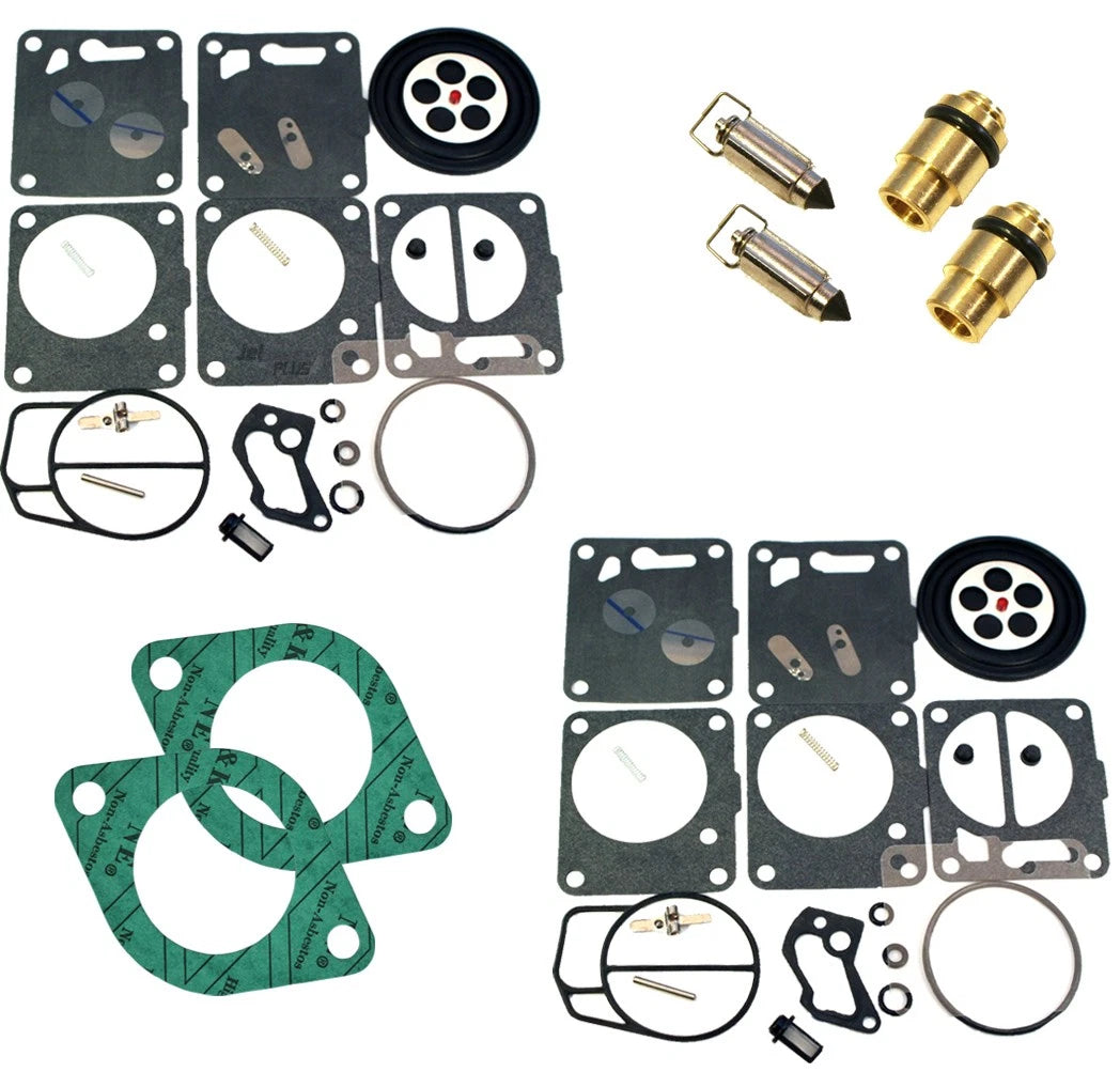 Dual Mikuni Carburetor Rebuild Kit for SeaDoo SPX (1994)