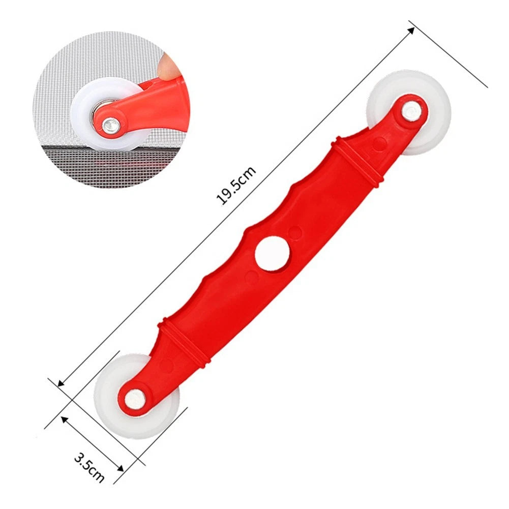 Screen Door Installation Tool with Roller for Accurate Fit