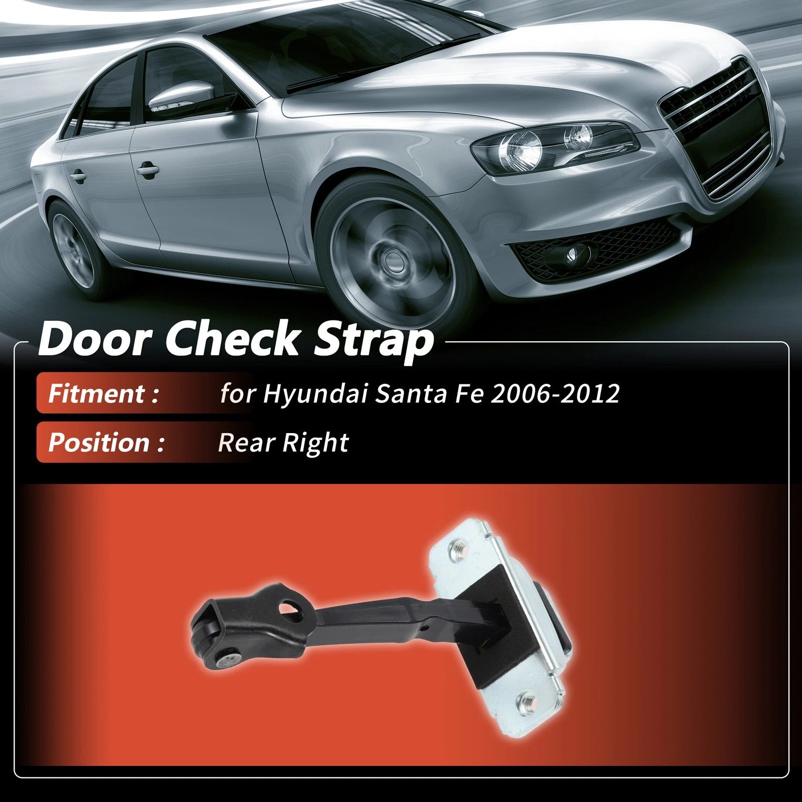 Rear Right Door Check Strap Replacement for Hyundai Santa Fe (2006–2012)