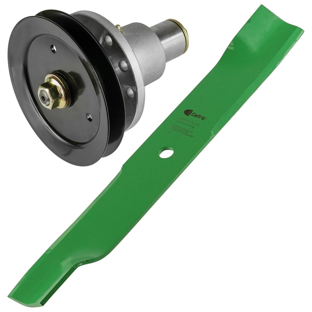 Deck Spindle with Pulley and Blade Replacement for Exmark (2006–2009)