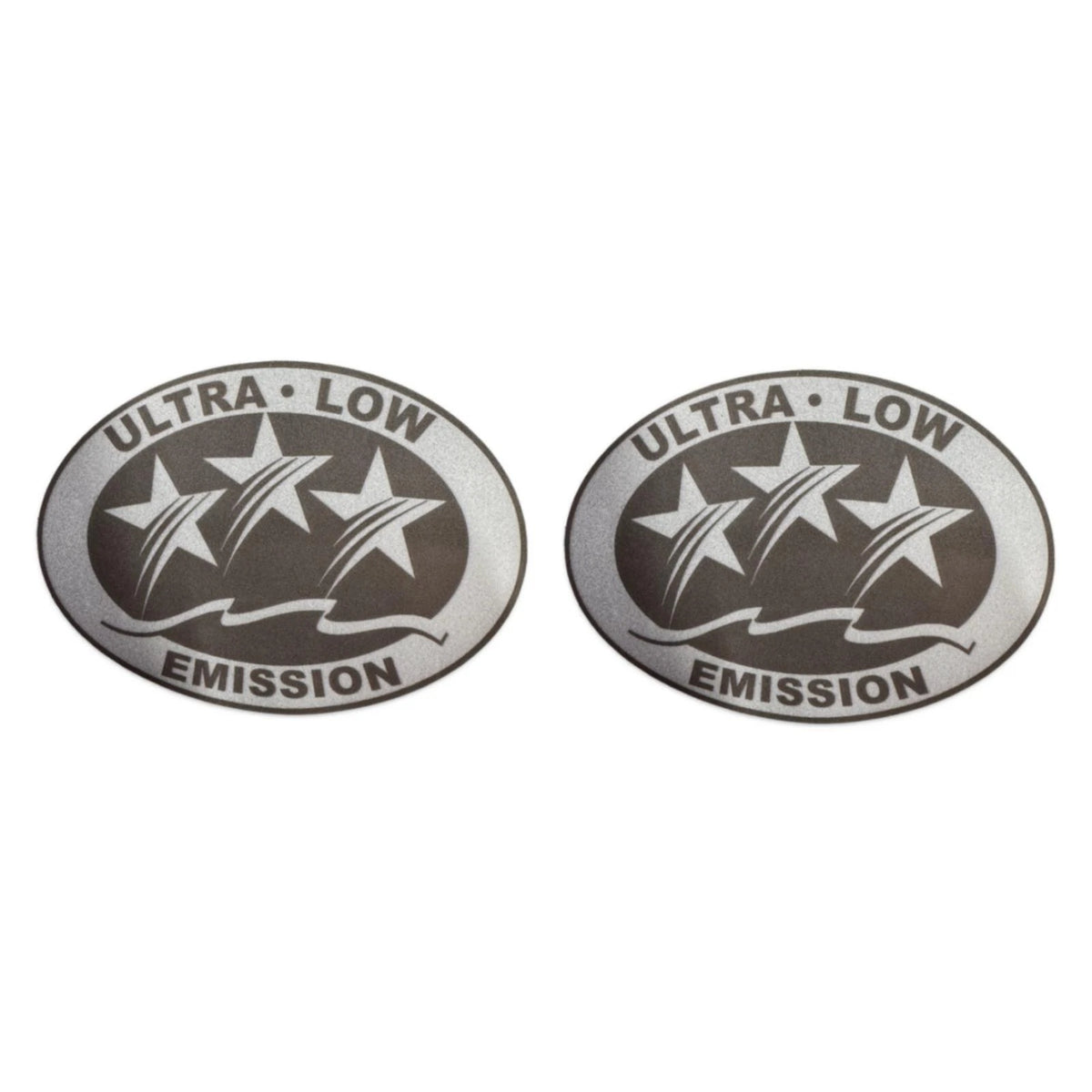 2XUltra Low Emission 3 Outboard Graphic Light Gray Sticker Decal Outboard Engine