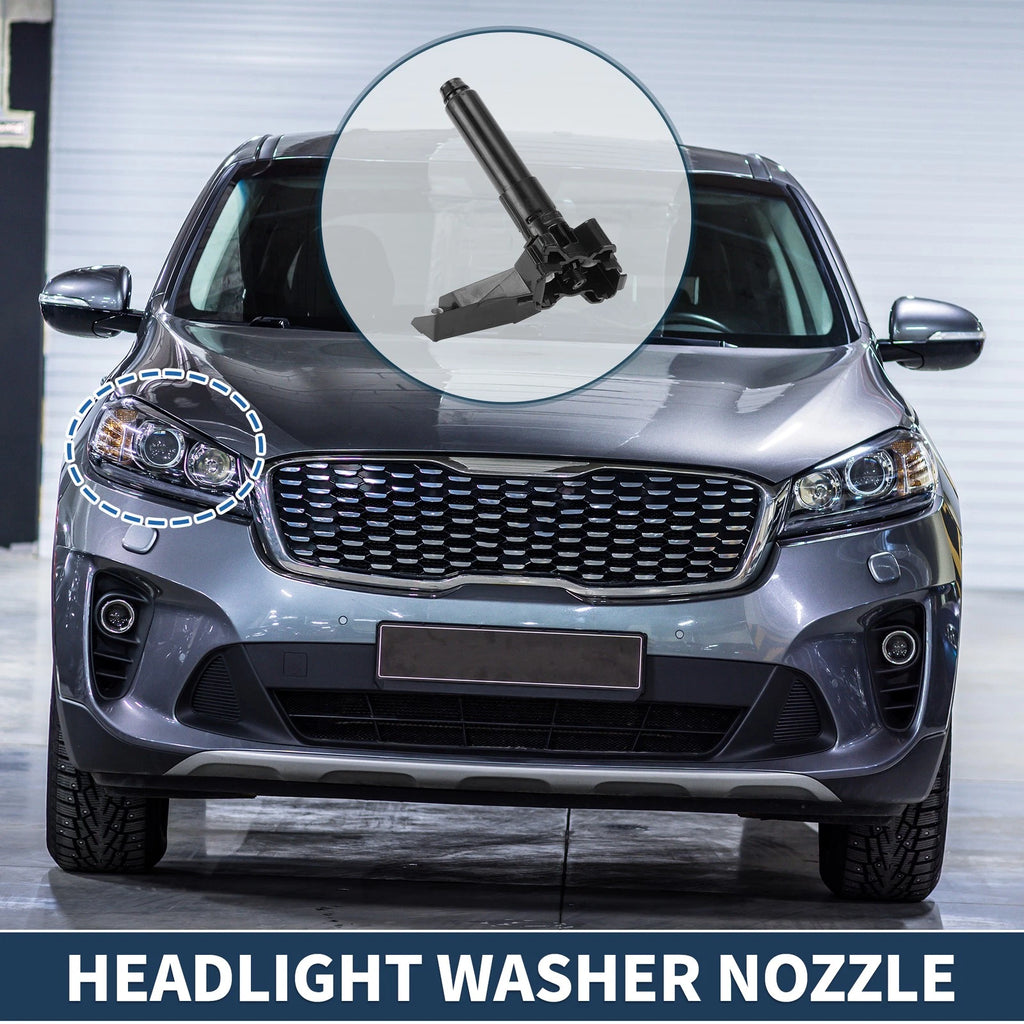 Front Passenger Headlight Washer Nozzle Replacement for Mitsubishi Outlander (2013–2021)