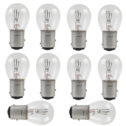 10pcs 6V Tail Light Bulb 1154 21/5W for Honda XL80S (1979–1982)