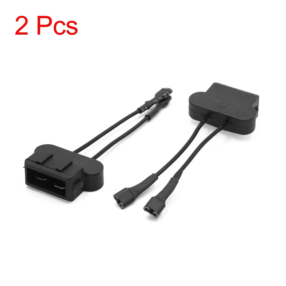 Plastic Car Horn Adapter Wiring Harness Pigtail Socket for Volkswagen (2PCS) (2000–2024)