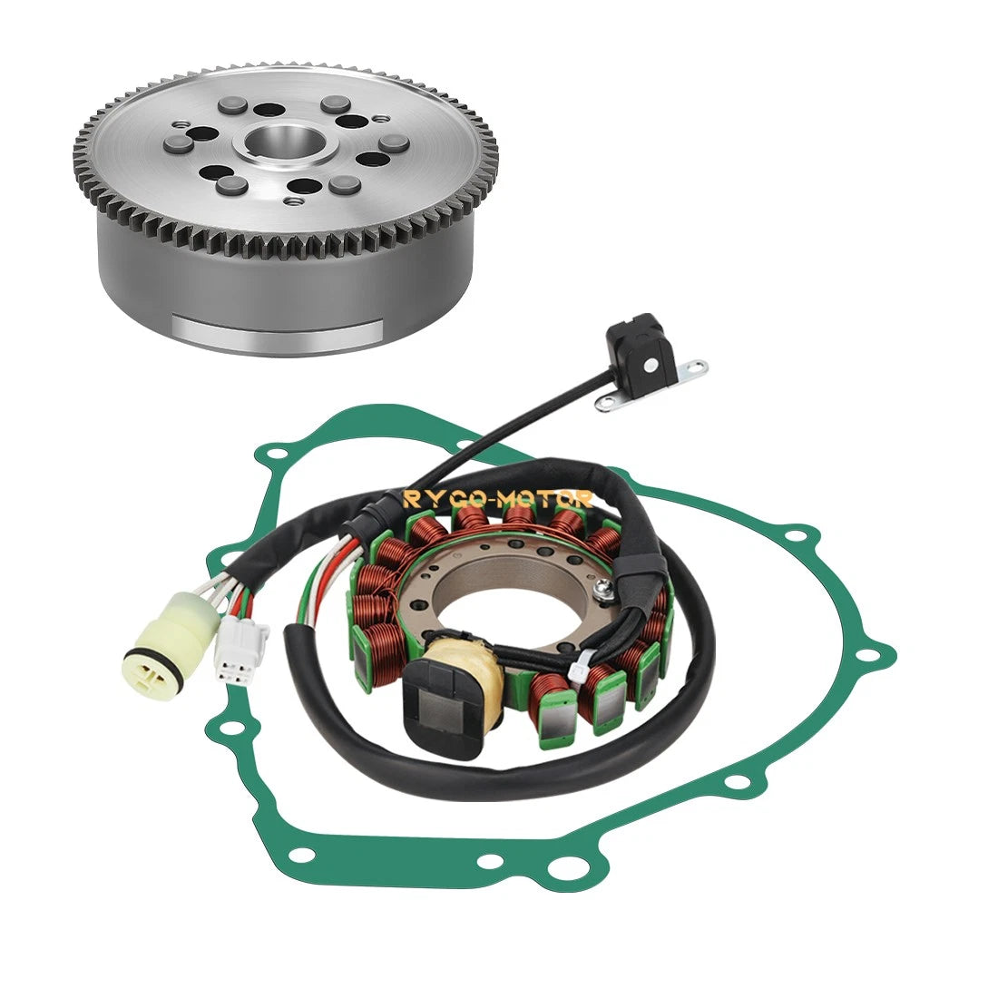 Rotor & Stator w/Gasket for Yamaha Grizzly 600 YFM600 (1999–2001) 5GT-85510-00-00