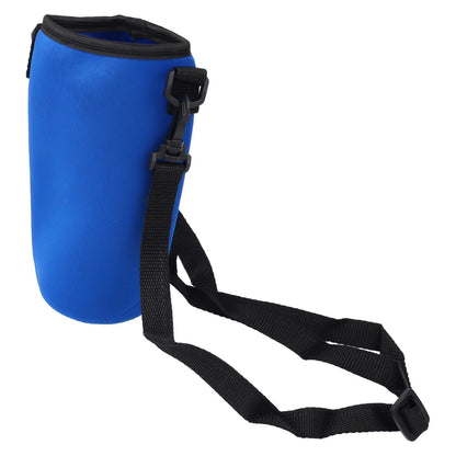 Insulated Water Bottle Carrier Pouch for Outdoor Use