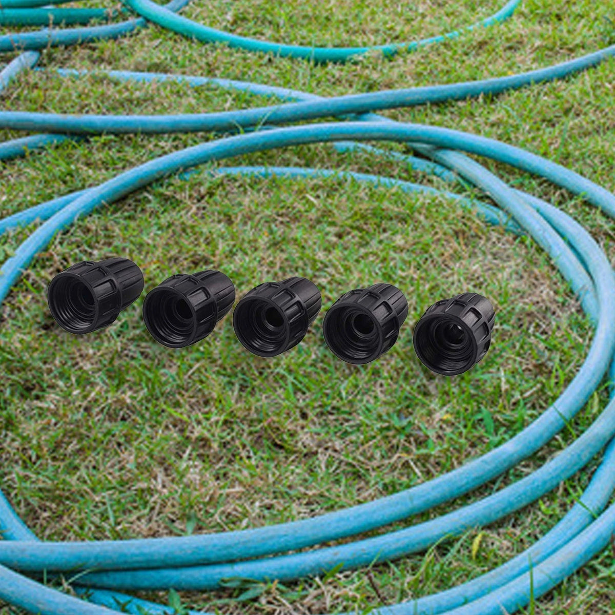 Pack of 20 Garden Hose Connectors for Irrigation System (N/A)