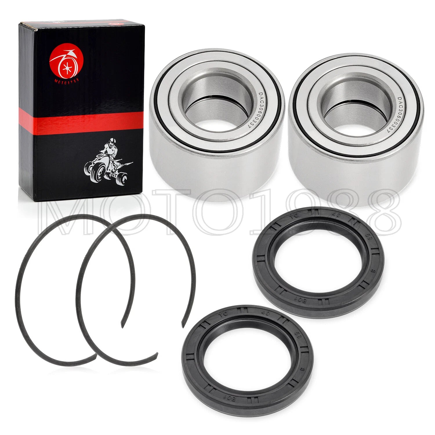 2 Wheel Bearings & Seals for Can-Am Renegade/Commander/Maverick 1000/850/800/570