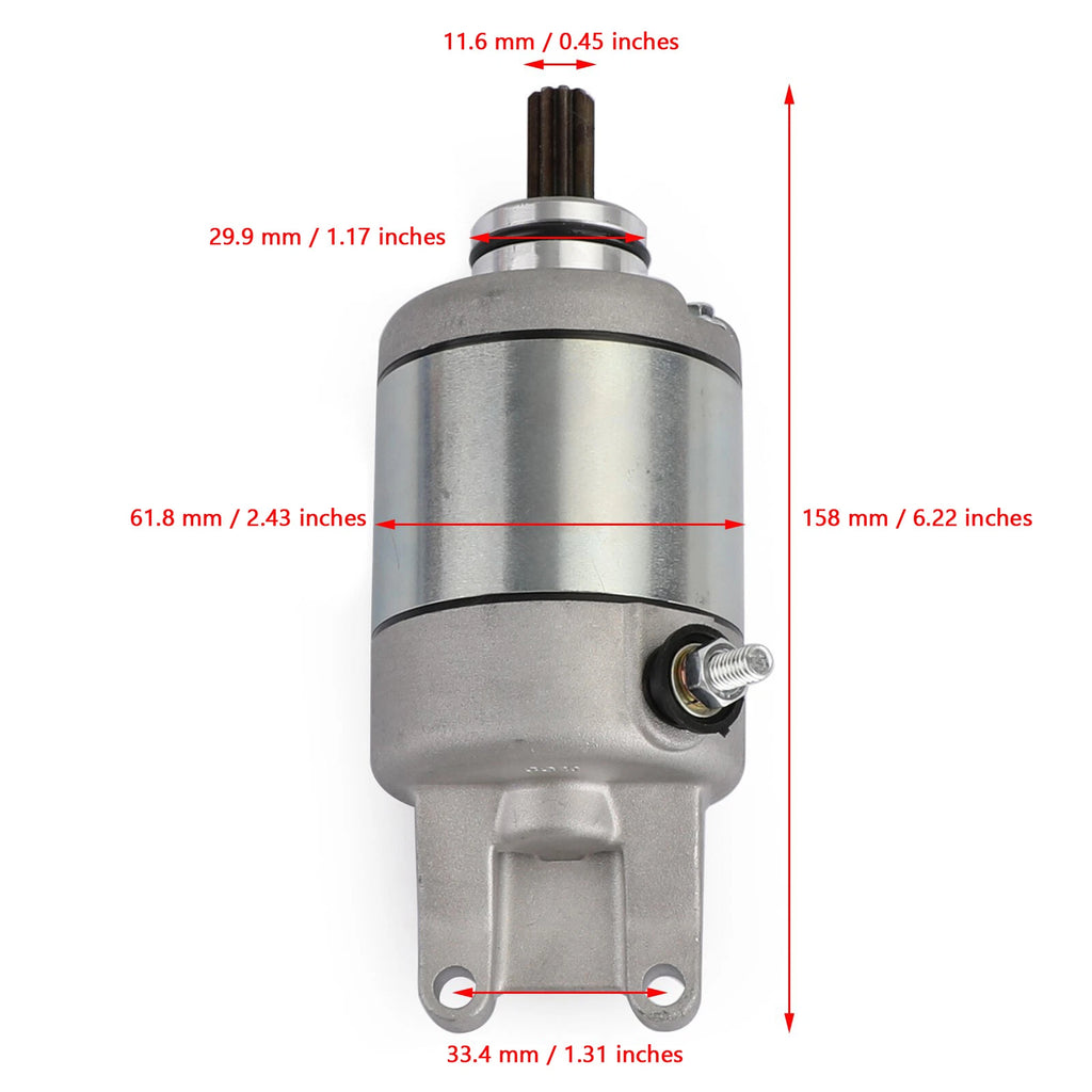 Starter for Honda XL125V VT125 (1990–1999) 31200-KGB-611 31200-KPC-D21