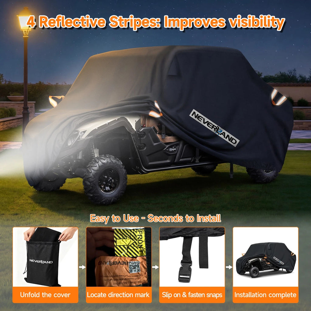UTV Cover for Can-Am Defender Max XT HD8/XT HD11/XT CAB HD11 (2016–2023)
