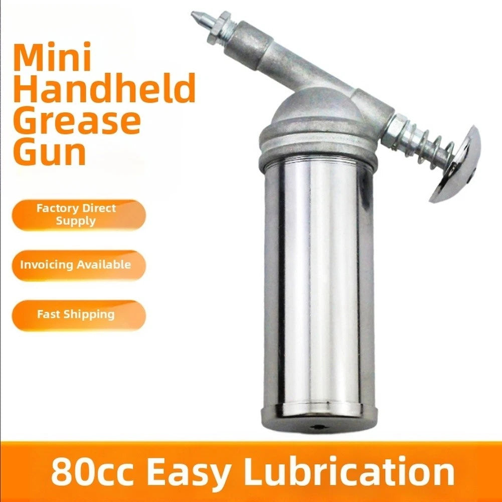 Handheld 80CC Manual Grease Dispenser with Angled Nozzle for Car Machinery Use