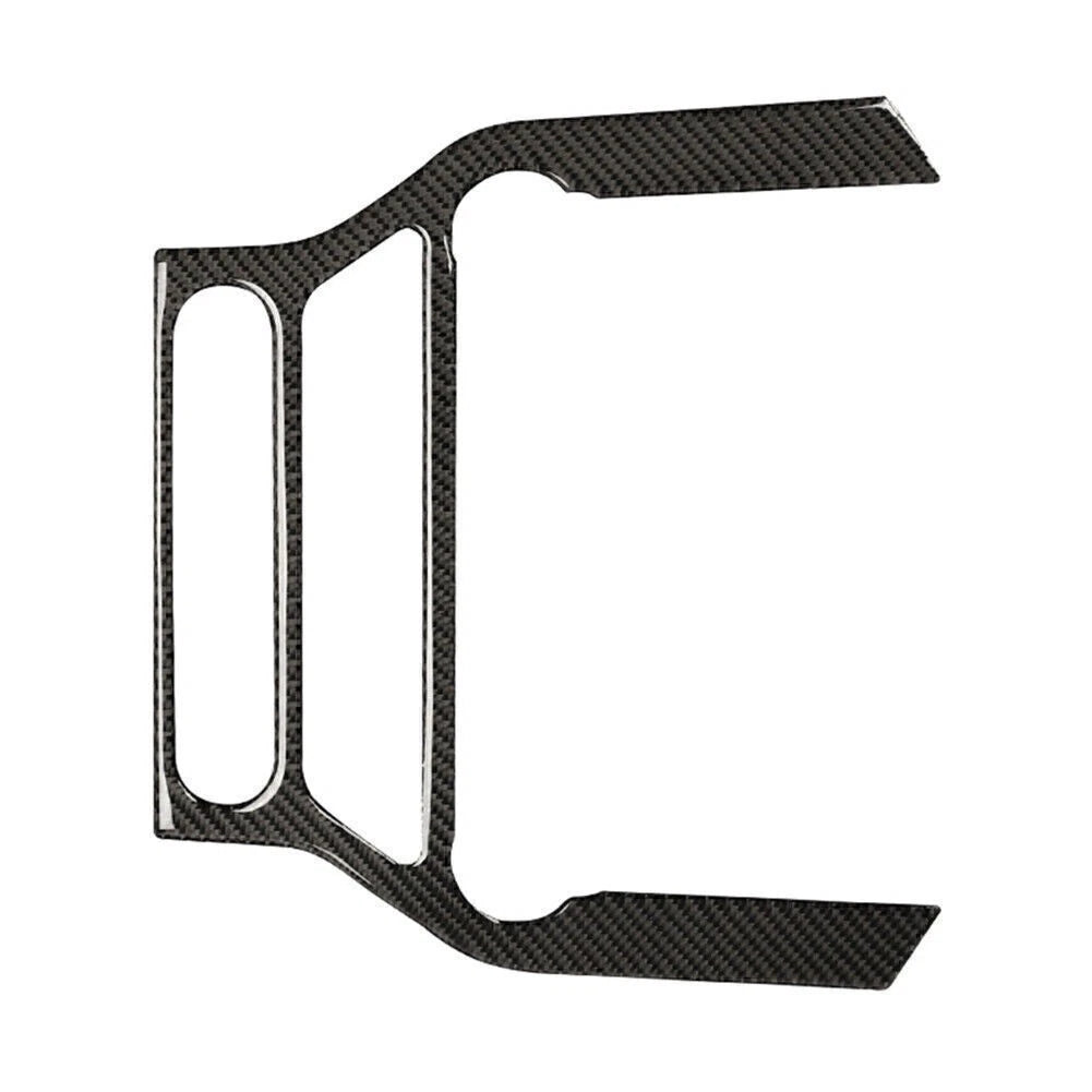 Carbon Fiber Console Decor Trim for Ford Mustang (2015–2019)