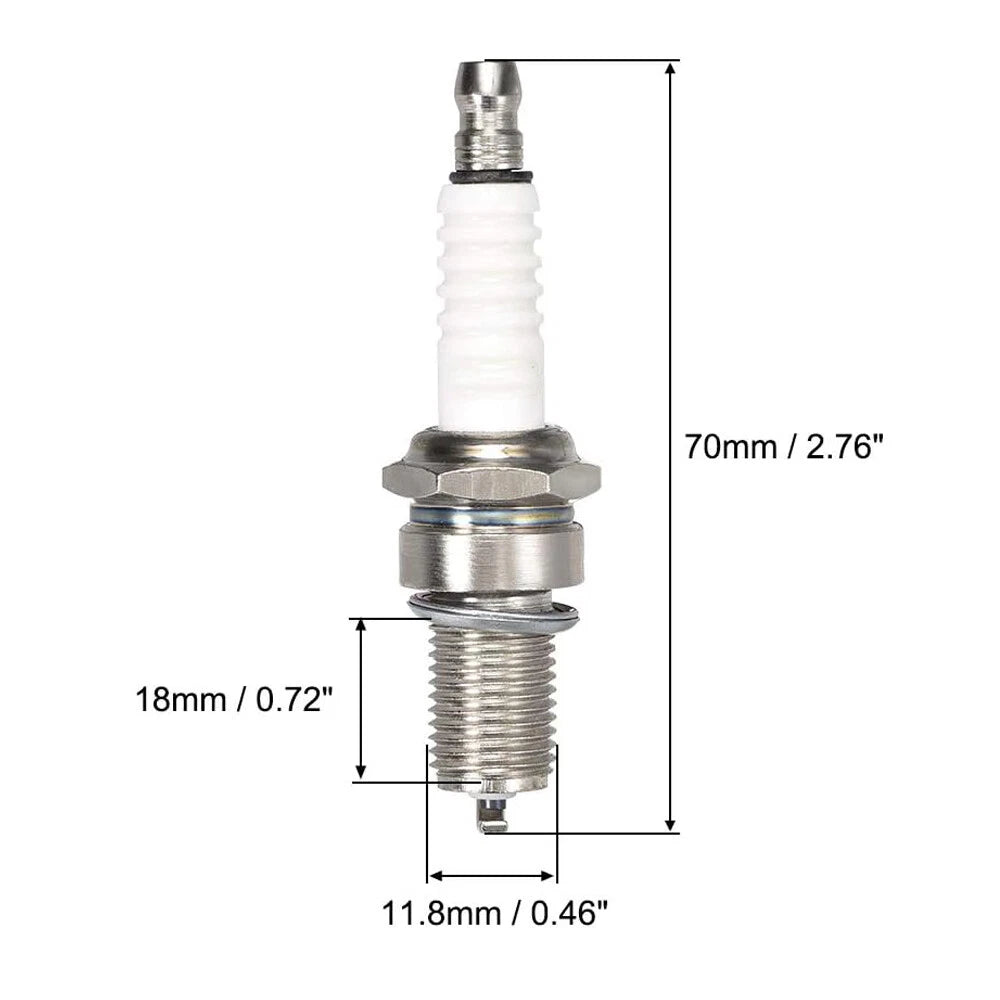 Spark Plug D8TC for 150cc 200cc 250cc Dirt Bike ATV Buggy Go Kart Motorcycle