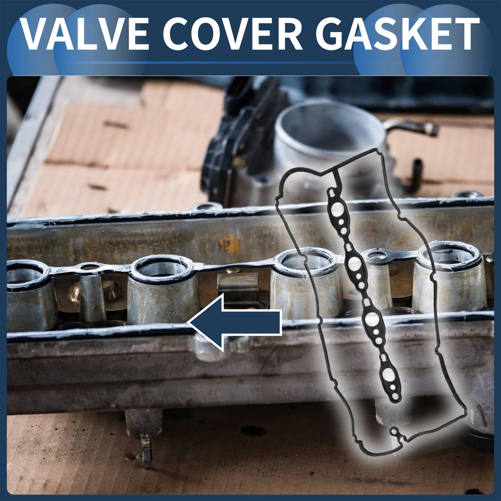 Valve Cover Gasket Replacement for Hyundai H350 Van Bus 2015–On