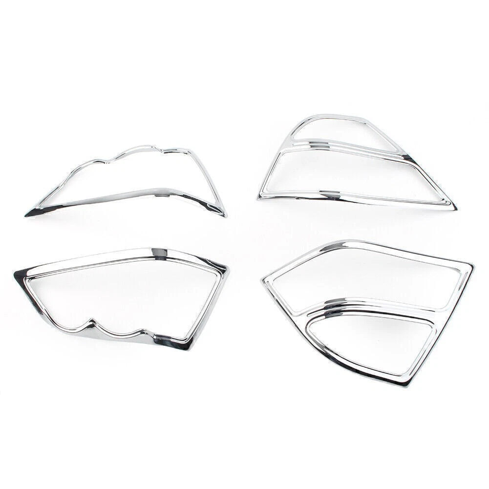 Chrome Fairing Saddlebag Light Accent Trims for Honda Goldwing GL1800 (2006–2011)