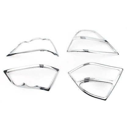 Chrome Fairing Saddlebag Light Accent Trims for Honda Goldwing GL1800 (2006–2011)