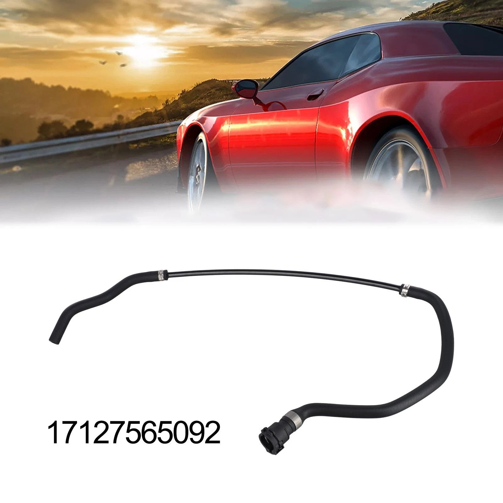 Radiator Coolant Water Pipe Hose for BMW E81 E84 (2007–2013)