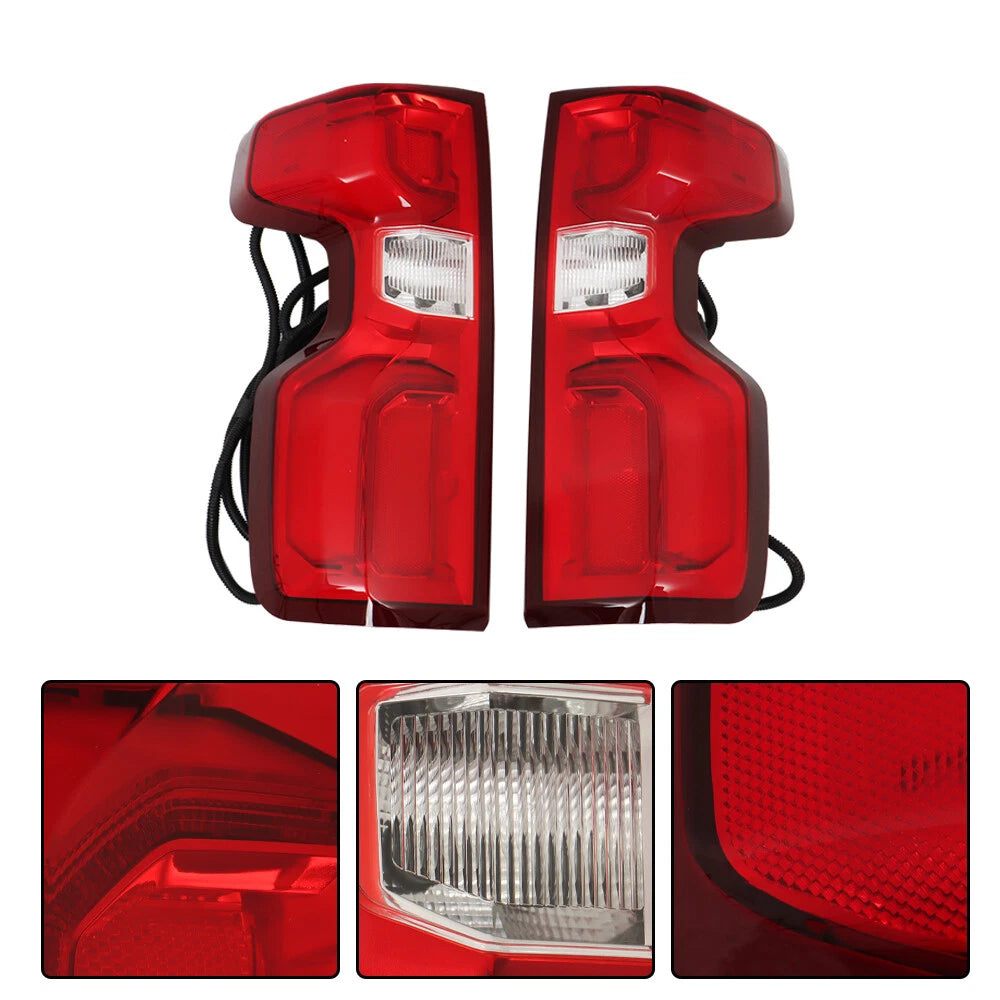 LED Tail Lights for Chevy Silverado 1500 (2019–2023) - Driver + Passenger Side