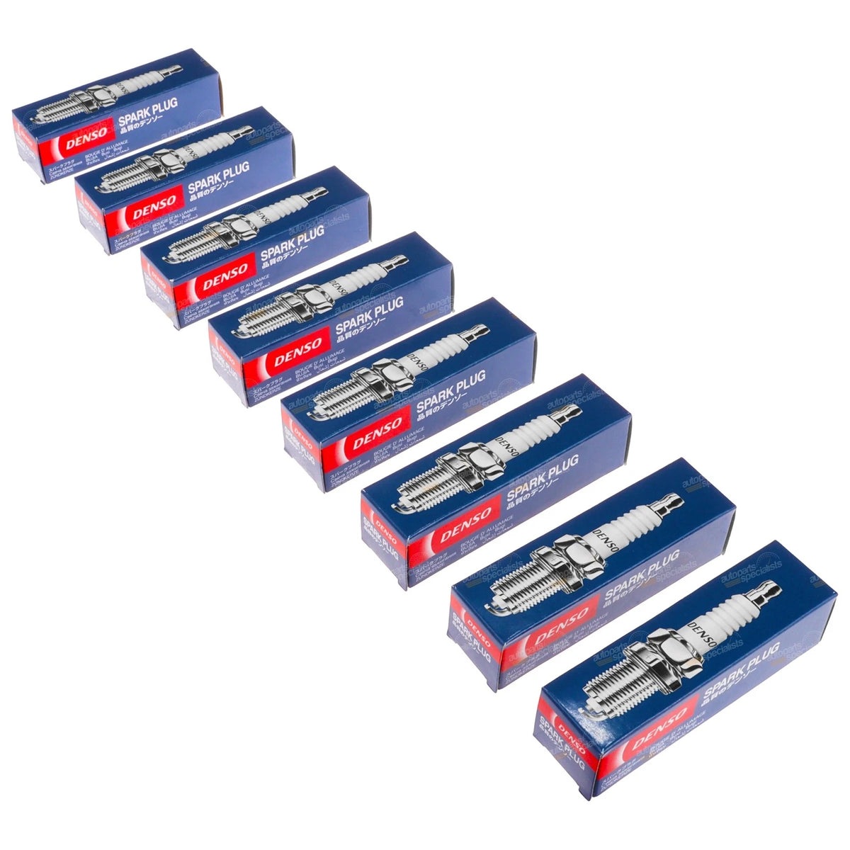 Set of 8 Denso Nickel Spark Plugs for Audi S4 (2003–2005)
