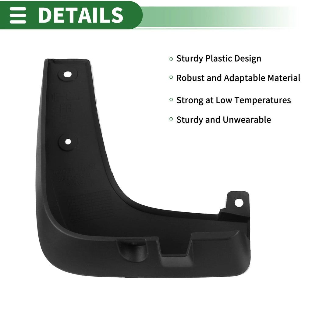 Mud Flaps Splash Guards for Kia Niro (2016–2021) W/ Mount Accessories