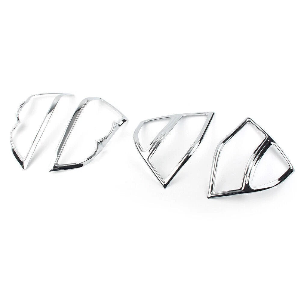 Chrome Fairing Saddlebag Light Accent Trims for Honda Goldwing GL1800 (2006–2011)