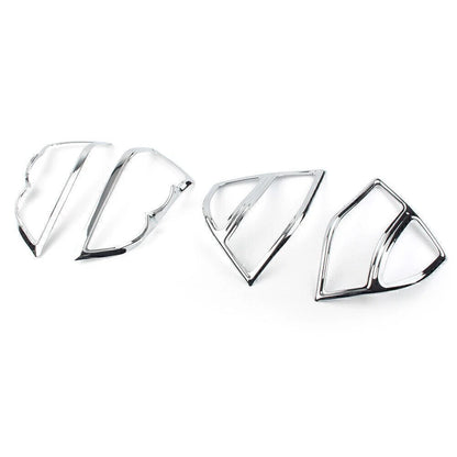Chrome Fairing Saddlebag Light Accent Trims for Honda Goldwing GL1800 (2006–2011)