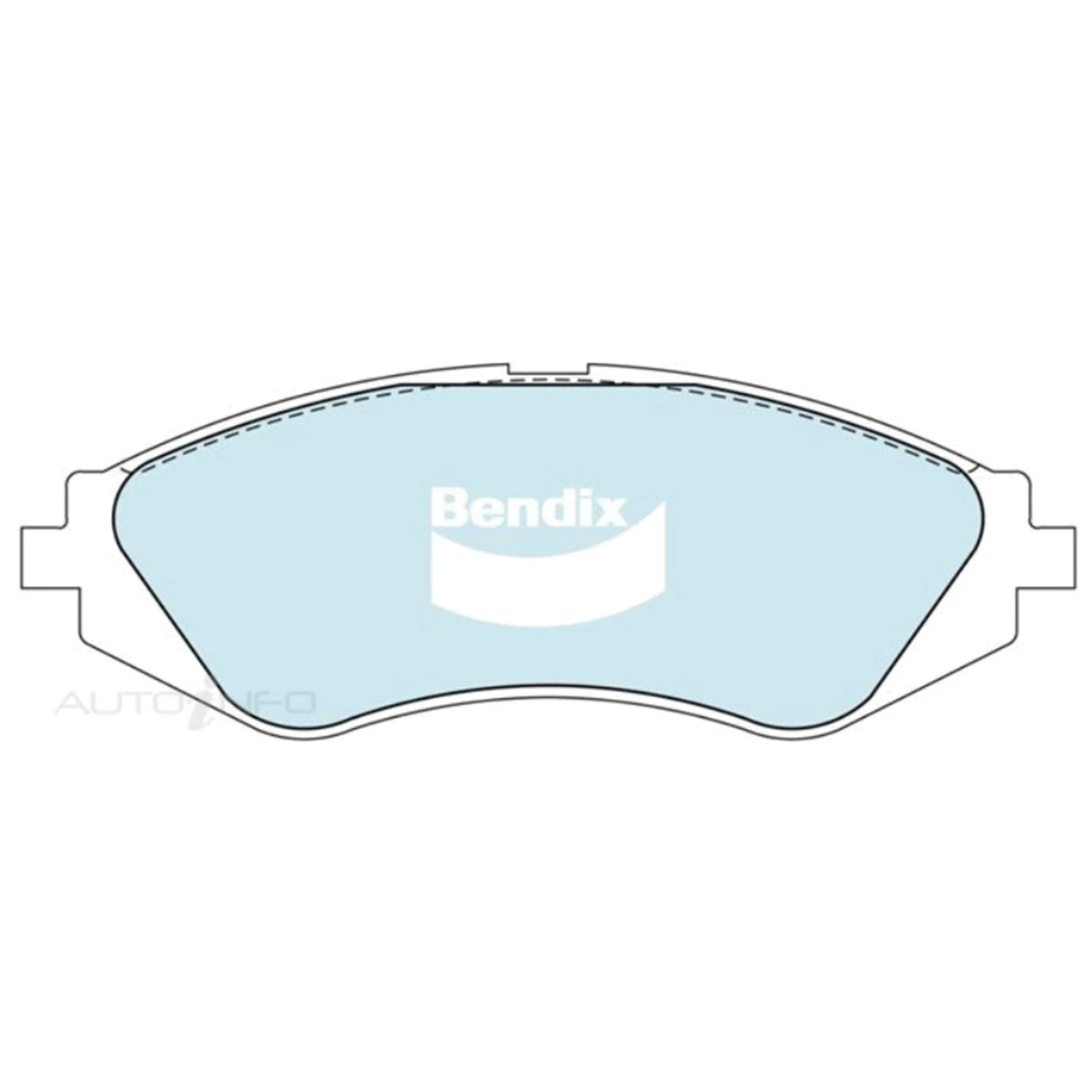 Bendix GCT Front Disc Brake Pads for Daewoo Cielo (1995–1997) G15MF A15MF