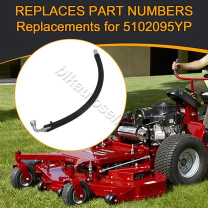 Replacement Hydraulic Hose Assembly for Ferris 23370, 5023370, 5102095