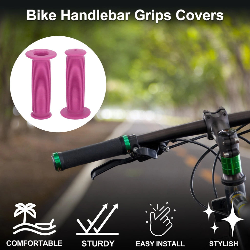 Handlebar Grips Cover 100mm Lightweight MTB End Grips Protector 1 Pair