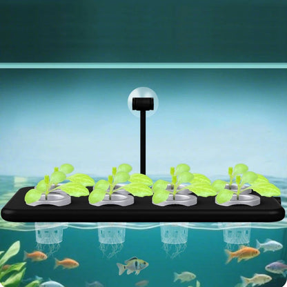 Floating Planting System for Aquarium Landscaping (Wall Mounted)
