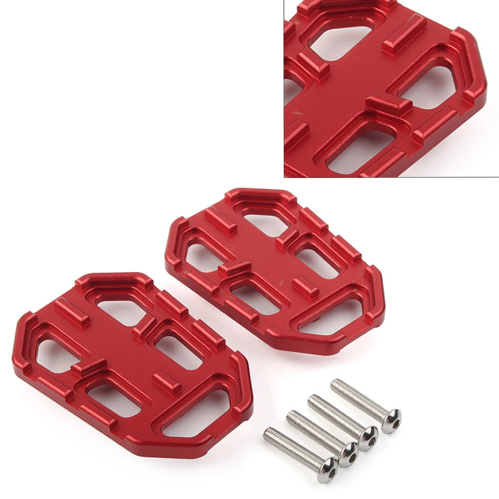 Foot Peg Pedal Footrest Extension Red Fit Benelli Leoncino/LeonineX 500 BJ 500