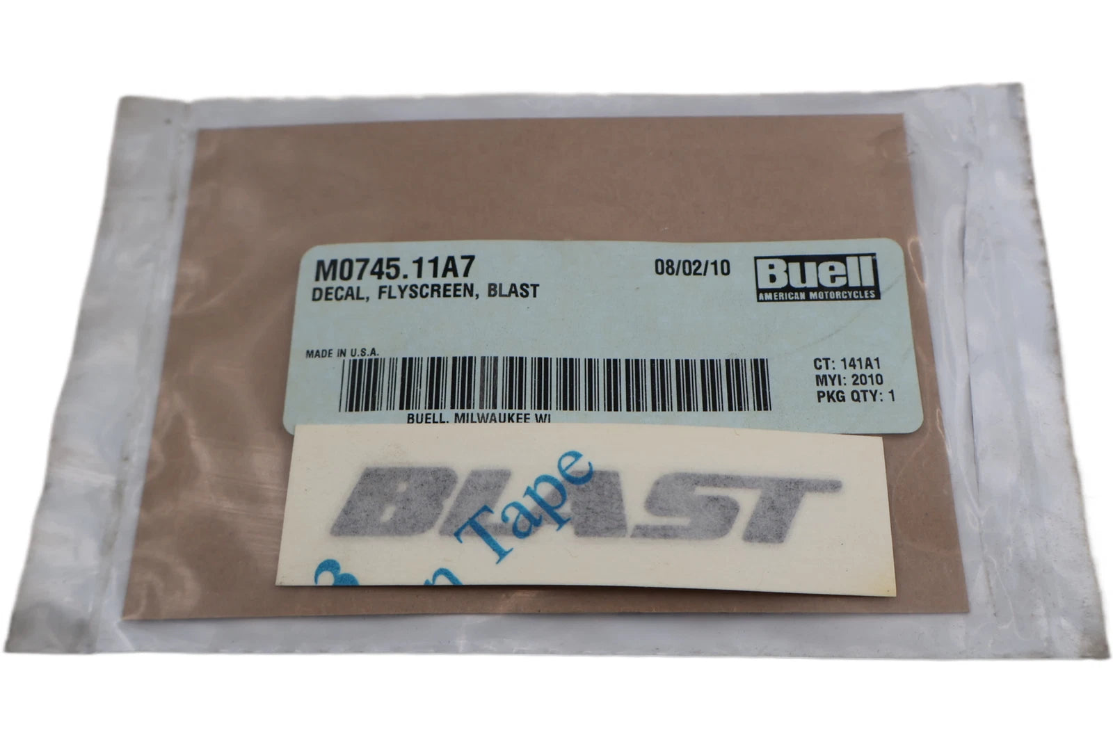 Flyscreens Decal for Buell P3 Blast (2000–2009) M0745.11A7