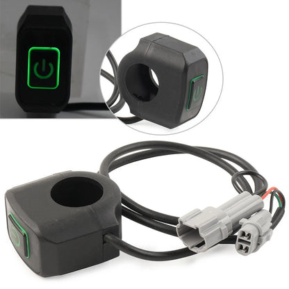 Headlight On/Off Button Switch Connector for Sur Ron Green